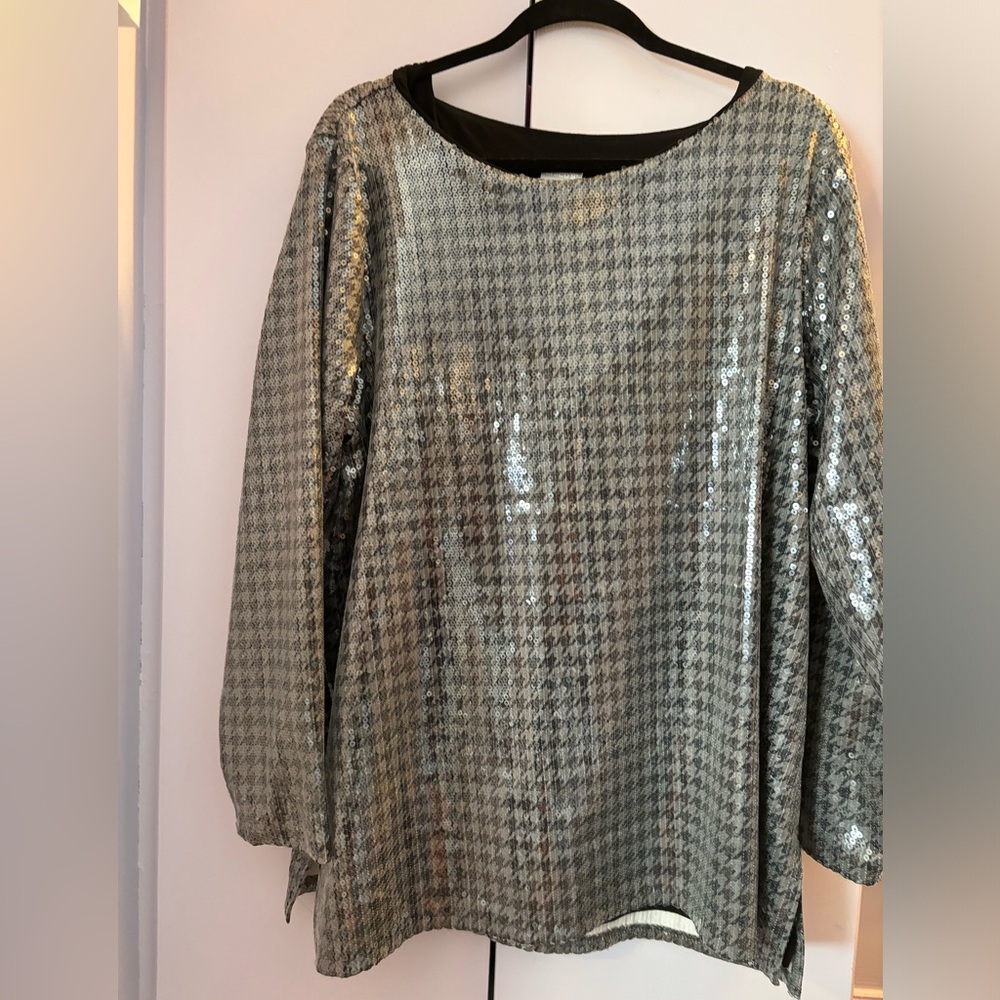 Chico’s sparkly top